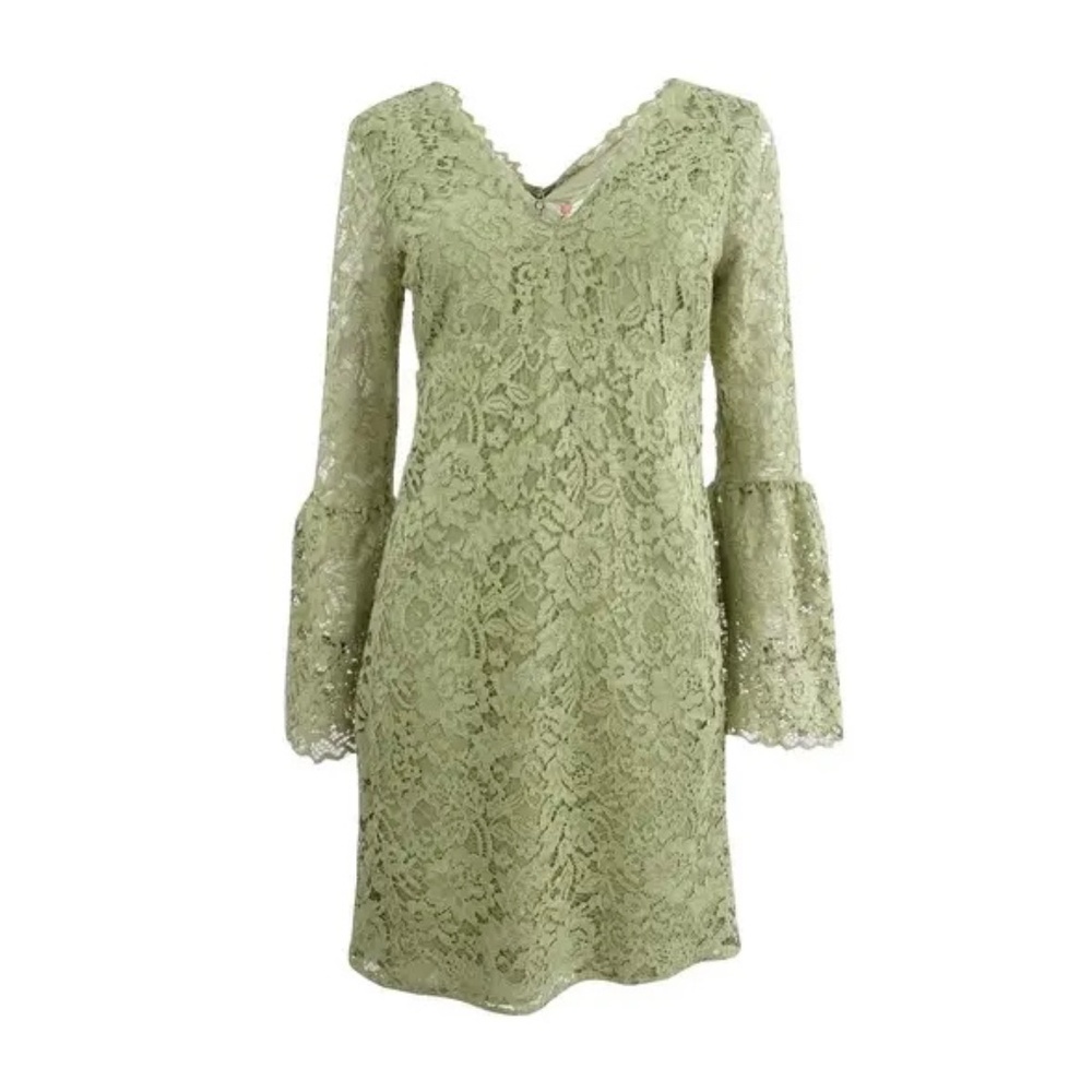 Betsey Johnson Green Lace Dress